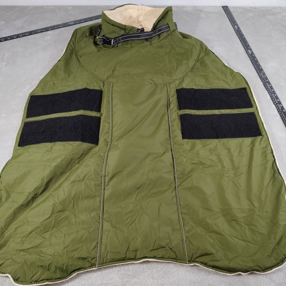 5XL Large‎ Dog Jacket Dark Green Hiking Outdoor Winter